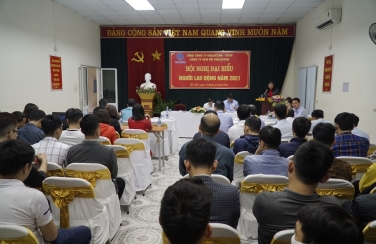 Công ty Sen vòi Viglacera tổ chức Hội nghị người lao động năm 2021